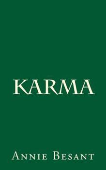 Karma - Book #4 of the sophical Manuals