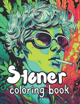 Stoner Quotes Coloring Book : weed Cannabis For Adults.