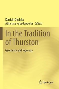 Paperback In the Tradition of Thurston: Geometry and Topology Book