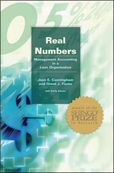 Hardcover Real Numbers: Management Accounting in a Lean Organization Book