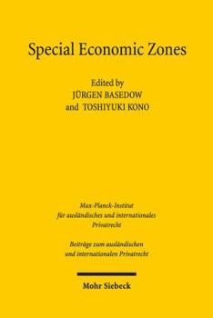 Hardcover Special Economic Zones: Law and Policy Perspectives Book