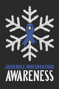 Paperback Juvenile Rheumatoid Awareness: Christmas Snowfall College Ruled Juvenile Rheumatoid Awareness Journal, Diary, Notebook 6 x 9 inches with 100 Pages Book