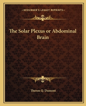 Paperback The Solar Plexus or Abdominal Brain Book