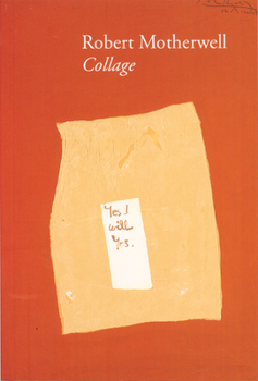 Paperback Robert Motherwell: Collage Book