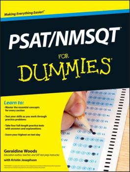 Paperback PSAT / NMSQT for Dummies [Large Print] Book