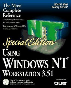 Paperback Using Windows NT Workstation 3 51 Special Edition Book