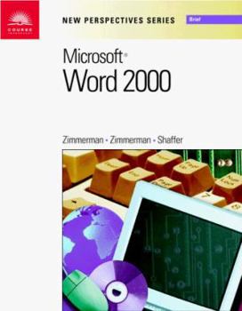 Paperback New Perspectives on Microsoft Word 2000 - Brief Book