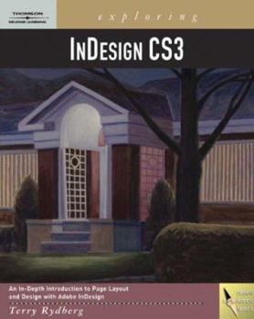 Paperback Exploring InDesign CS3 [With CDROM] Book