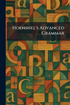 Paperback Hoenshel's Advanced Grammar Book
