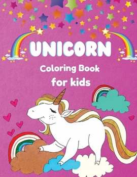 Paperback Unicorn Coloring Book For Kids Book