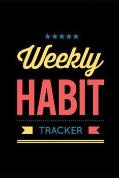 Paperback Weekly Habit Tracker Book