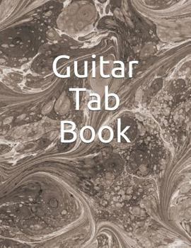 Paperback Guitar Tab Book: 150 Pages to Write Your Own Tabs. Book