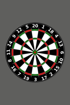 Dart Notebook: College Ruled | Dartspieler | Dart Player | Notizbuch | Tagebuch | Notiz Buch | Geschenk | Journal Darts Notebook | 6x9 inches | 90 Pages