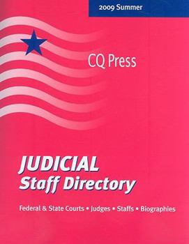 Judicial Staff Directory 2009/Summer