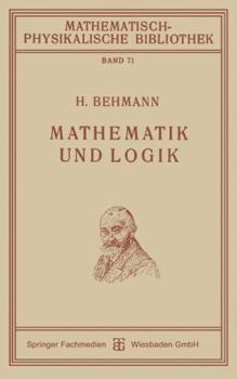 Paperback Mathematik Und Logik [German] Book