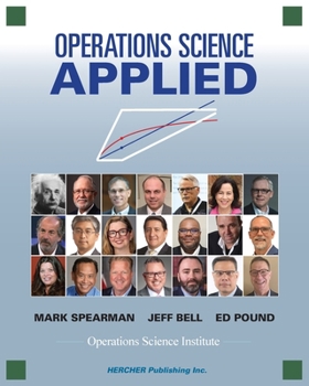 Paperback Operations Science Applied Book
