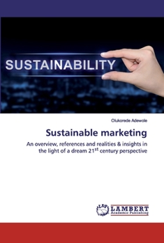 Paperback Sustainable marketing Book