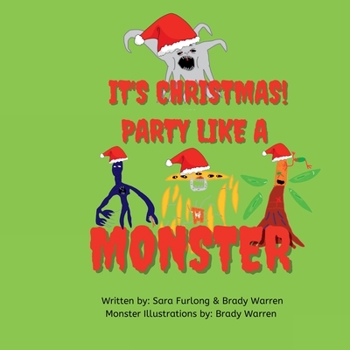 Paperback It's Christmas Party like a monster! Book