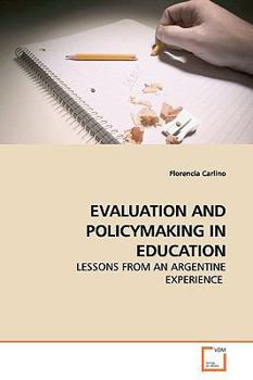 Paperback Evaluation and Policymaking in Education Book