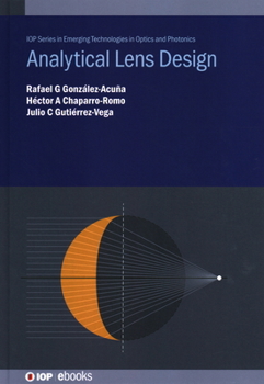 Hardcover Analytical Lens Design Book