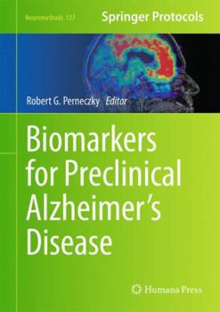 Hardcover Biomarkers for Preclinical Alzheimer's Disease Book