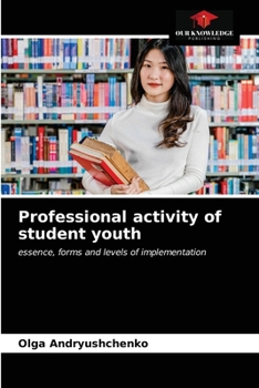 Paperback Professional activity of student youth Book