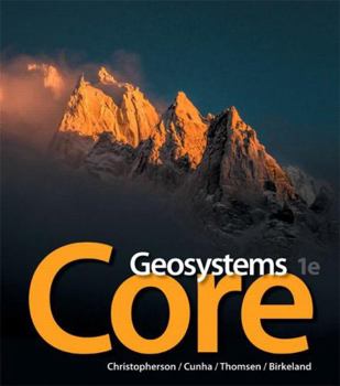 Paperback Geosystems Core Plus Mastering Geography with Pearson Etext -- Access Card Package Book
