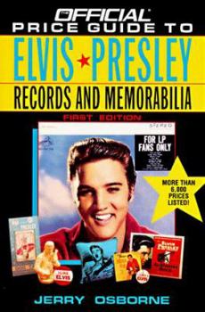 Paperback Official Price Guide to Elvis Presley Records and Memorabilia Book