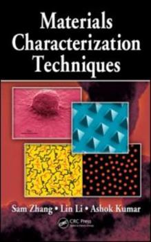 Hardcover Materials Characterization Techniques Book