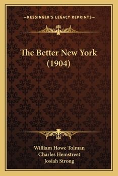 Paperback The Better New York (1904) Book
