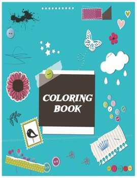 Paperback Coloring Book: Homemade Science Experiments and Activities Book