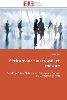 Paperback Performance Au Travail Et Mesure [French] Book