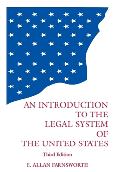 Paperback Introduction to the Legal System of the United States Book