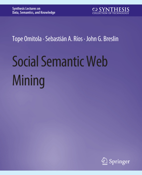 Paperback Social Semantic Web Mining Book