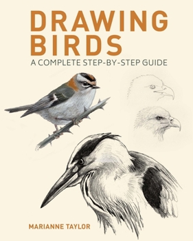 Paperback Drawing Birds: A Complete Step-By-Step Guide Book