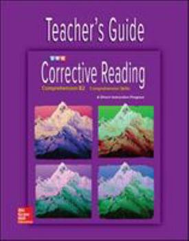 Spiral-bound Corrective Reading Comprehension Level B2, Teacher Guide Book