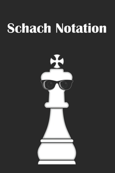 Paperback Schach Notation: Schach Scorebook mit 110 Seiten. Cool. [German] Book