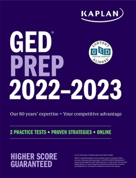 Paperback GED Test Prep 2022-2023: 2 Practice Tests + Proven Strategies + Online Book