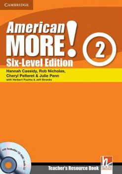 Paperback American More! Six-Level Edition Level 2 Teacher's Resource Book with Testbuilder CD-Rom/Audio CD Book