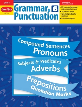 Paperback Grammar & Punctuation, Grade 6 Teacher Resource Book