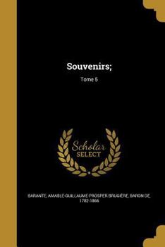 Paperback Souvenirs;; Tome 5 [French] Book