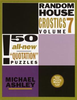 Paperback Random House Crostics Volume 7 Book