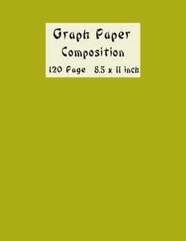 Graph Paper Composition Notebook: Graph Paper 1cm Notebook - Large (8.5 x 11 inches) - 120 Pages -