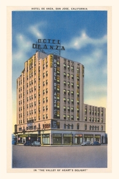 Paperback Vintage Journal Hotel De Anza, San Jose Book
