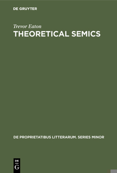 Hardcover Theoretical Semics Book