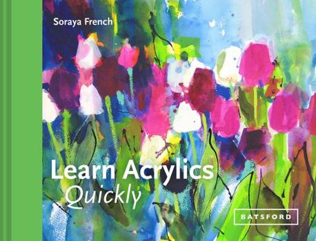 Hardcover Learn Acrylics Quickly Book
