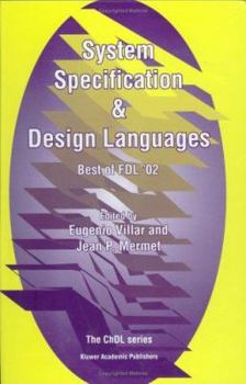 Hardcover System Specification & Design Languages: Best of Fdl'02 Book