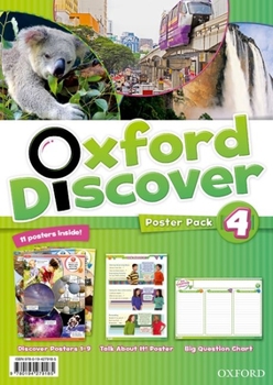 Poster Oxford Discover 4 Posters Book