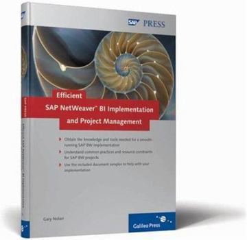 Hardcover Efficient SAP Netweaver Bi Implementation and Project Management: Safely Weather the Challenges of Your SAP Bw Project Book
