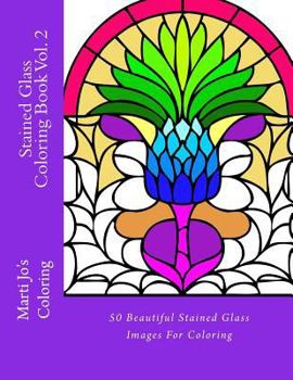 Stained Glass Coloring Book, Volume 2